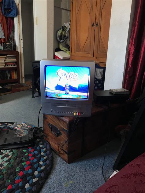 I Got A New Old Crt Tv For Free To Play My Og Ps1 Games R Retrogaming