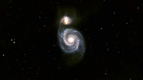 M51 Whirlpool Galaxy Wallpaper Backiee