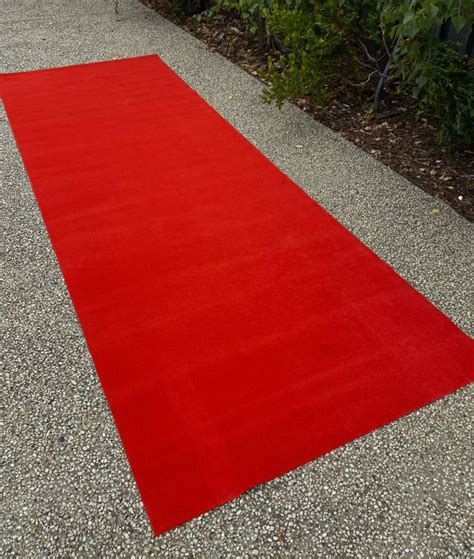 Red Carpet Runner 3 Metres Hired Style