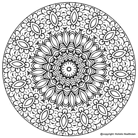 Free mandala for adults coloring pages are a fun way for kids of all ages to develop creativity, focus, motor skills and color recognition. Free Printable Mandala Coloring Book Pages for Adults and Kids