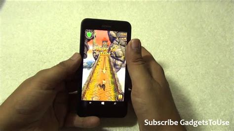 Temple Run 2 Game Play On Lumia 630 Youtube
