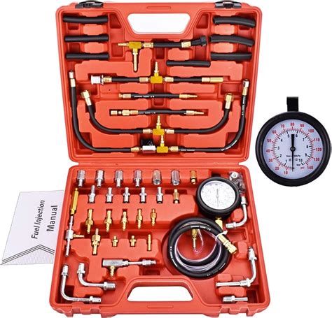 Faersi Fuel Injection Pressure Gauge Tester Kit With