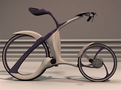 3d Bicycle Futuristic Design Model