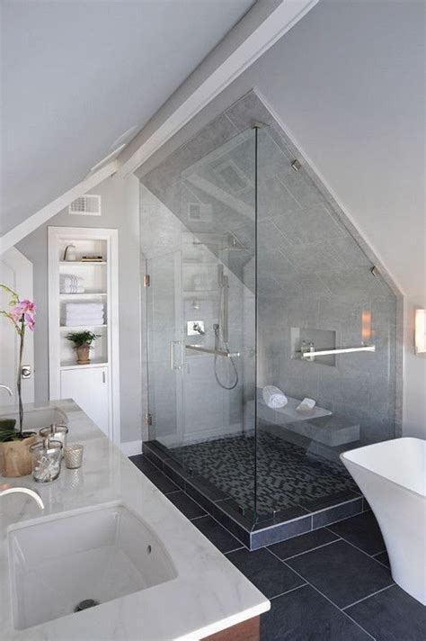 47 Inspiring Bathroom Remodel Ideas You Must Try Attic Bathroom Home