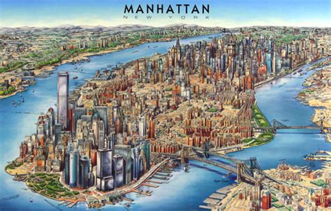 Map Of Manhattan Tourist Pictures Map Of Manhattan City Pictures