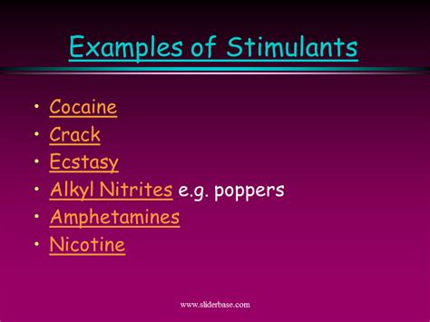 2 Examples Of Stimulants What Are Stimulants List Of Stimulant