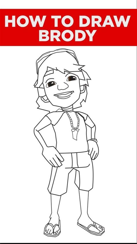 Brody Drawing From Subway Surfers Brody Subway Surfers Drawings Brody