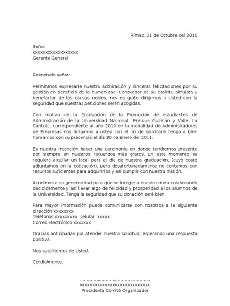 Carta Para Nombrar Padrino De Graduacion Sample Site