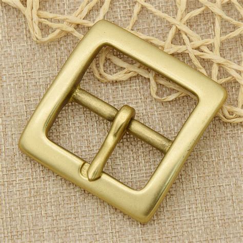 1x Polished Solid Brass Belt Buckle For 15inch Wide Belt Replacement