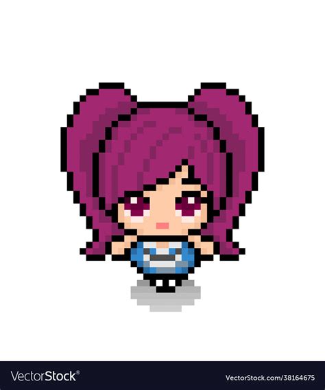Pixel Anime Girl Search Result Cliparts For Pixel Ani