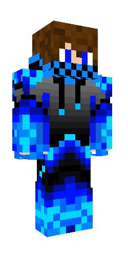 Minecraft Skins Blue Creeper