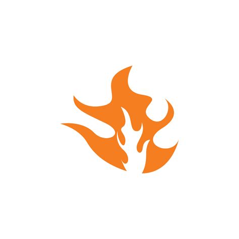Fire Logo Icon Design Template 7634425 Vector Art At Vecteezy