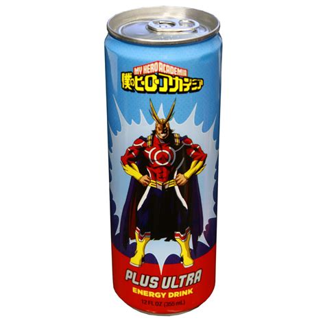 My Hero Academia Plus Ultra 12oz Energy Drink