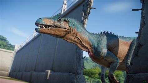 Jurassic World Evolution Allosaurus Resapt