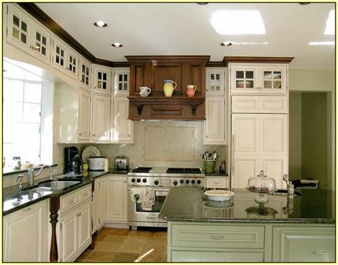 White kitchen cabinets with dark green granite countertops. Green Granite Countertops White Cabinets | Home Design ...