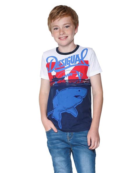 Desigual Boys T Shirt Angel Desigual Spring Summer 2018 Desigual