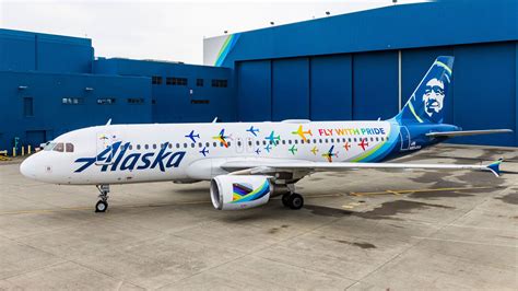 Alaska Airlines Reveals New Pride Themed Livery Boston News Weather
