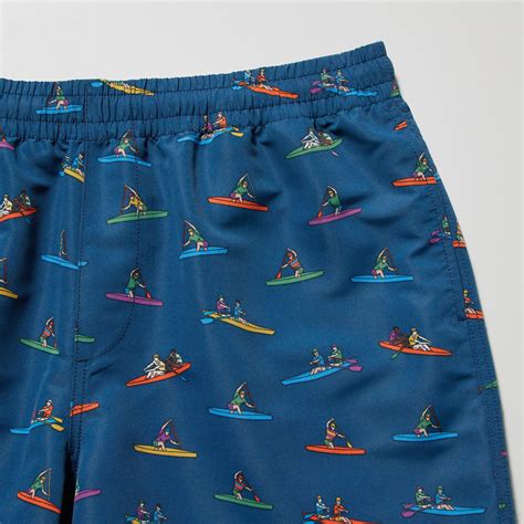 Jw Anderson Rowing Print Active Utility Shorts Uniqlo