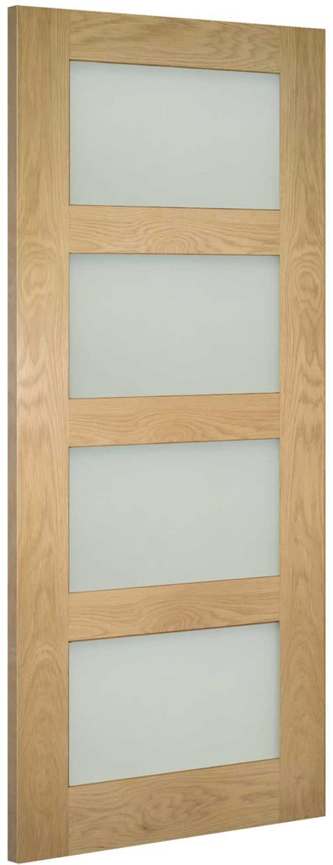 There are different types of opaque or translucent glass. Coventry Oak Obscure Glazed Internal Doors
