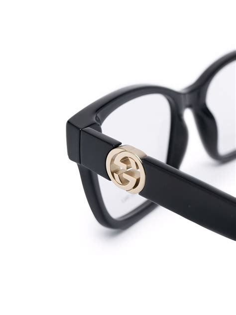 gucci eyewear square frame glasses farfetch
