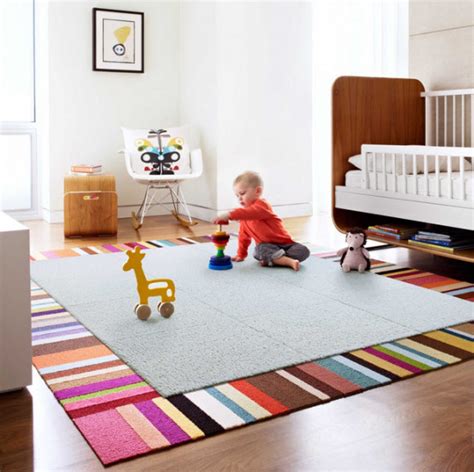 Colorful Modular Carpet Tiles From Flor In Seven Colors Colorful