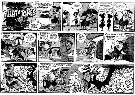 Yowp Flintstones Weekend Comics July 1962
