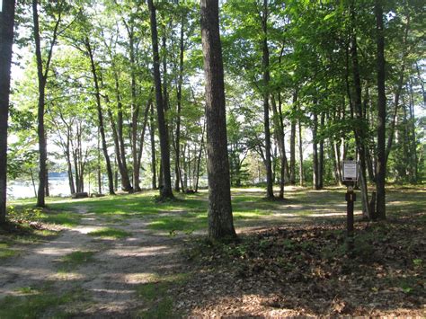 Each of the five campsites are located on hovey lake and are spaced apart with trees in between for some privacy. Gooseneck Lake Dispersed Campsite, Hiawatha National ...