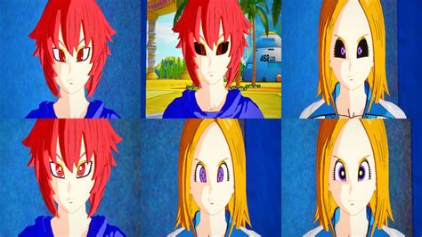 Anime Eyes Pack 3 Huf Syf Xenoverse Mods