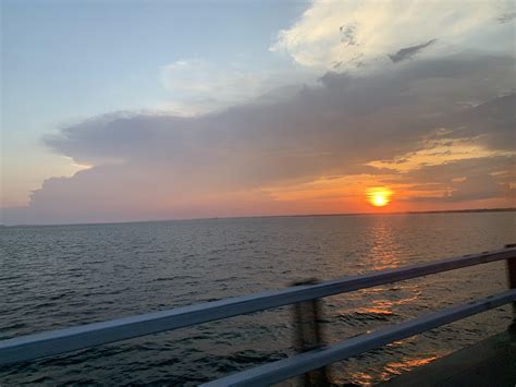 Tonights Long Island Sunset Photographed From The Robert Moses