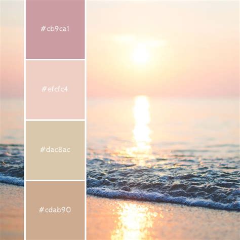 Pastel Color Palette Pastel Colour Palette Sunset Color Palette