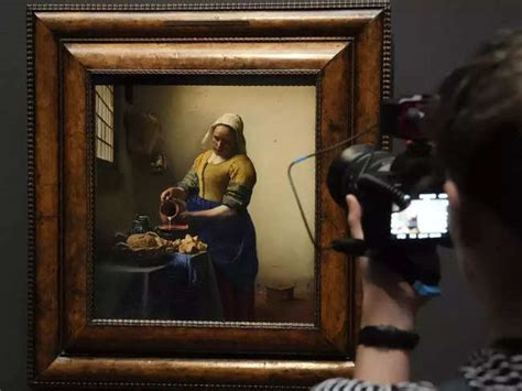 Hidden Items Found In Dutch Master Johannes Vermeers Famed Milkmaid