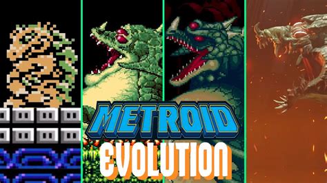 Evolution Of Metroid Series Kraid Battles 1986 2022 Youtube