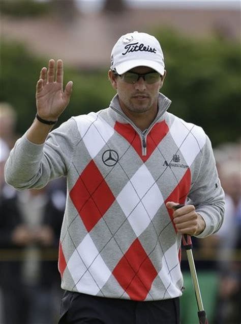 Adam Scott Ties Course Record With 64 At British Open