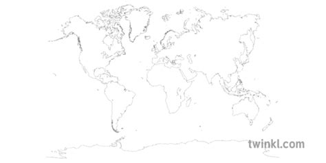 29 Map Of The World Without Names Maps Online For You