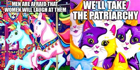 Feminist Lisa Frank Attacks Patriarchy With Unicorns Rainbows