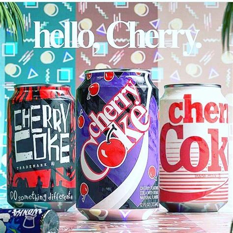 Cherry Coke Early 1990s Awesomeads Retro Classic