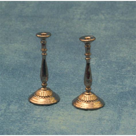 Streets Ahead Metal Candlesticks 2 Pieces