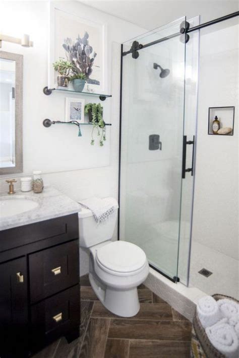Bathroom Revamp 7 Ways To Visually Create More Space Small Bathroom Renovations Small