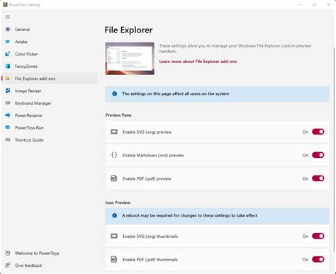 Powertoys File Explorer Add Ons Utility For Windows Microsoft Learn