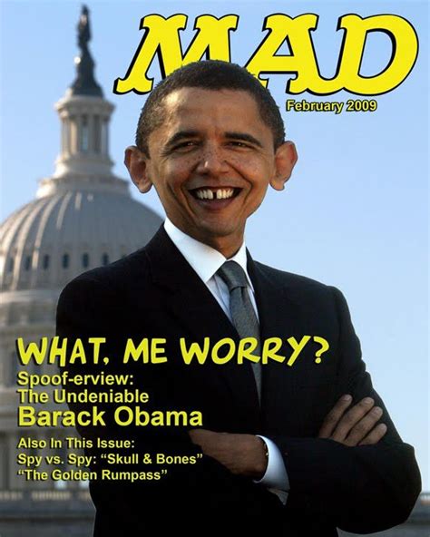 Barack Obama Mad Magazine Sick Humor Celebrity Caricatures