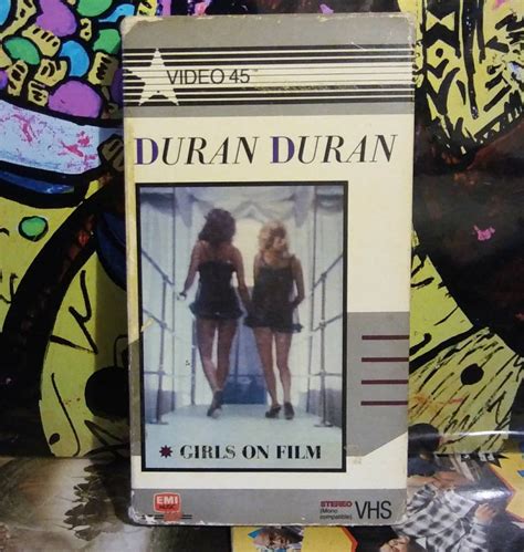 Duran Duran Girls On Film Hungry Like The Wolf Vhs Etsy