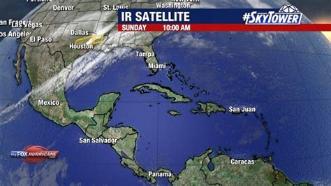 Caribbean Satellite View Hurricane And Tropical Storm Coverage From