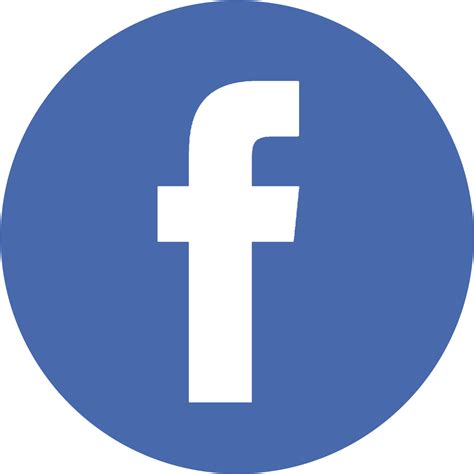 Download Facebook Twitter Instagram Pinterest - Facebook Logo In Circle