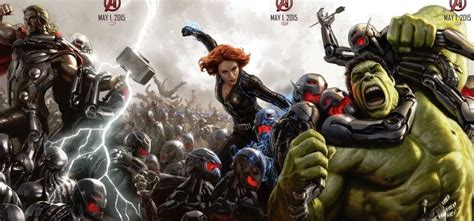 Avengers Age Of Ultron The Hulk And Thor Comic Con Posters