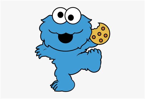 Cookie Monster Sesame Street Clipart