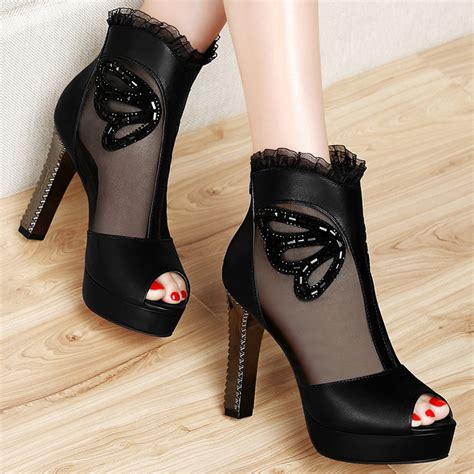New Nice Fashion Sexy High Heels Shoes Woman Pumps Party Wedding Shoes