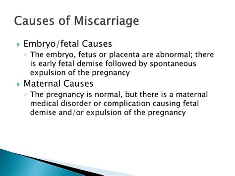Ppt Miscarriage Powerpoint Presentation Free Download Id3803182