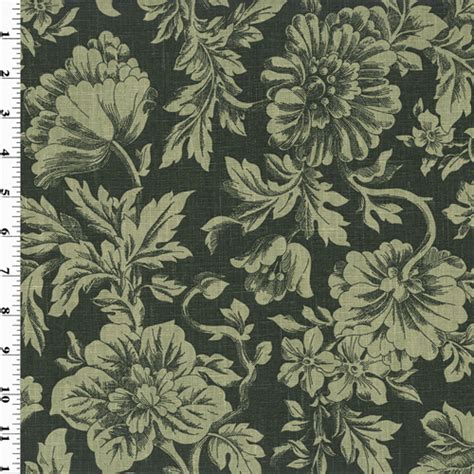 Shop thousands of drapery, upholstery, & outdoor fabrics at onlinefabricstore. Vintage Linen Navy Printed Floral Home Decorating Fabric ...