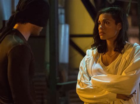 Why Everybody Fell For Rosario Dawsons Daredevil Character Claire