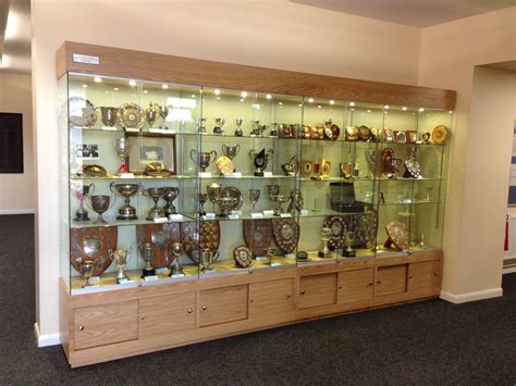 Idea Showcases Made A Bespoke School Trophy Cabinet For Heckmondwike Grammar School Trophy